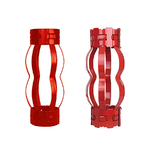 Non-welded double bow spring centralizer